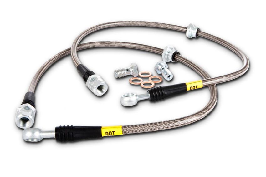 Stoptech 950.47004 04-07 STi & 06-07 WRX Stainless Steel Front Brake Lines