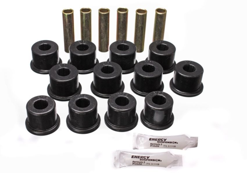 ENERGY SUSPENSION ENE3-2128G Chev 2wd/4wd Rr Spring Bushing Set Black