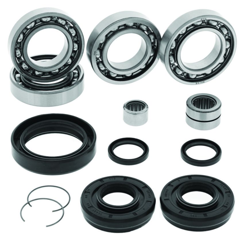 QuadBoss 414563 15-19 Honda TRX420FA FourTrax Rancher 4x4 AT IRS Front Differential Bearing & Seal Kit