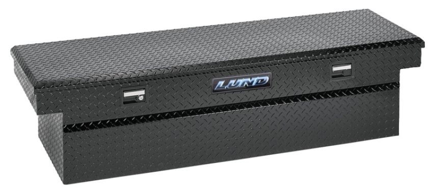 LUND 79307 Universal Aluminum Single Lid HD 28 Cross Bed Box - Black