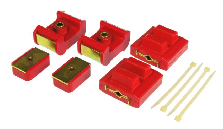 Prothane 7-1904 GM Motor & Trans Mount Kit - Red