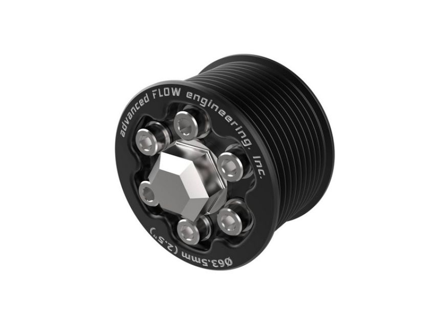 aFe Power 79-10009 aFe POWER Supercharger Power Pulley Kit w/ Hub 2.50 IN
