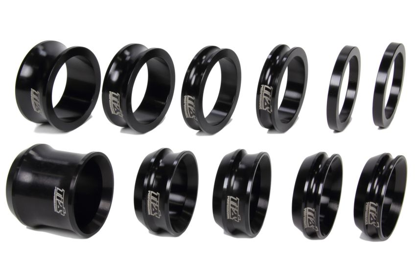 Ti22 PERFORMANCE TIP3925 600 Wheel Spacer Kit 11 Piece Black