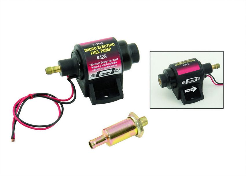 MR. GASKET MRG42S Universal Electric Fuel Pump 2-3.5psi 28gph