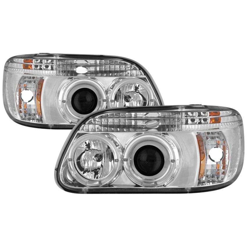 SPYDER 5010148 Projector Headlights - LED Halo - Chrome