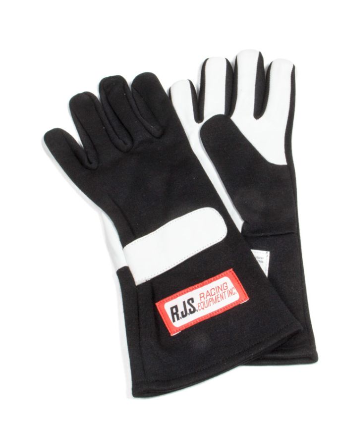 RJS SAFETY RJS600020103 Gloves Nomex S/L SM Black SFI-1
