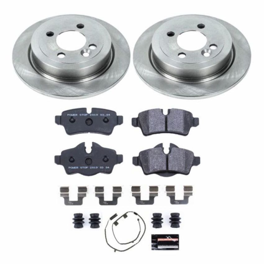 PowerStop TDSK6281 Track Day Spec High-Performance Brake Pad and Rotor Kit