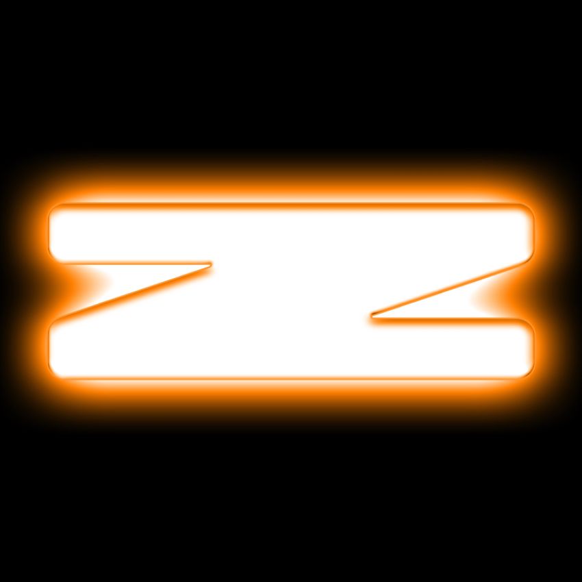 Oracle Lighting 3140-Z-005 Universal Illuminated LED Letter Badges - Matte White Surface Finish - Z