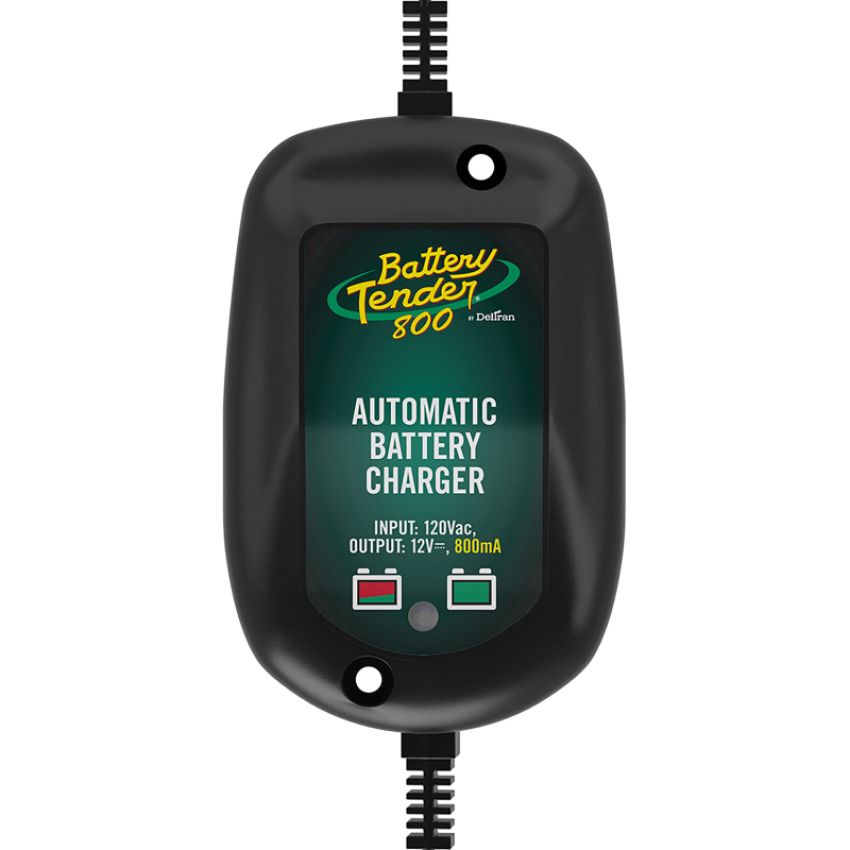 Battery Tender 022-0150-DL-WH 12V 800mA Weatherproof Battery Charger