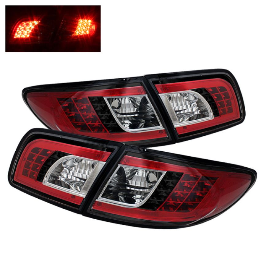 SPYDER 5006066 LED Tail Lights - Black