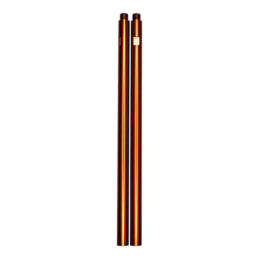 Deatschwerks 2.0L Fuel Cell Surge Tank 255mm Module Extensions - Orange