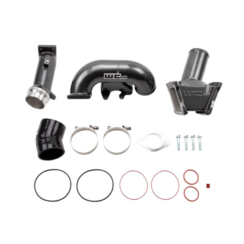 Wehrli WCF100163-BB 06-07 LBZ Duramax High Flow 3in Y-Bridge Kit - Bengal Blue