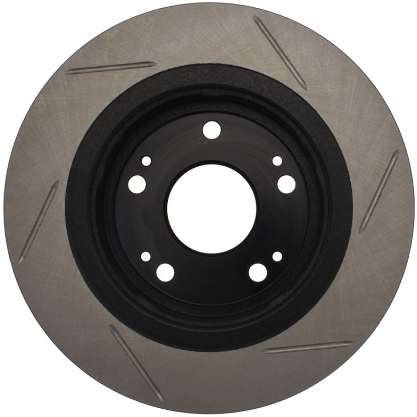 Stoptech 126.40068SR Power Slot 09-10 Acura TSX / 08-10 Honda Accord Rear Right Slotted Rotor