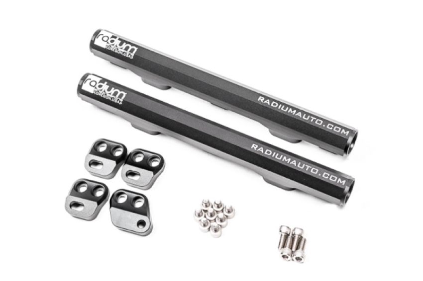 Radium Engineering 20-0897 FUEL RAILS, TOYOTA 1GR-FE, SINGLE VVT-I