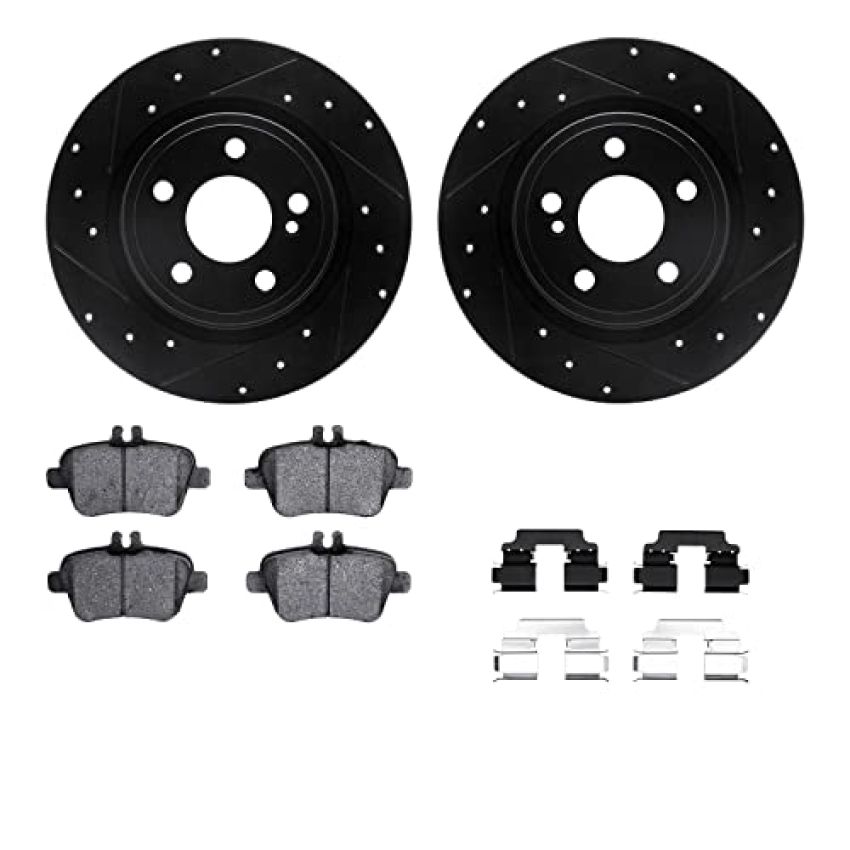 Dynamic Friction 8612-63072 Rotor Kit