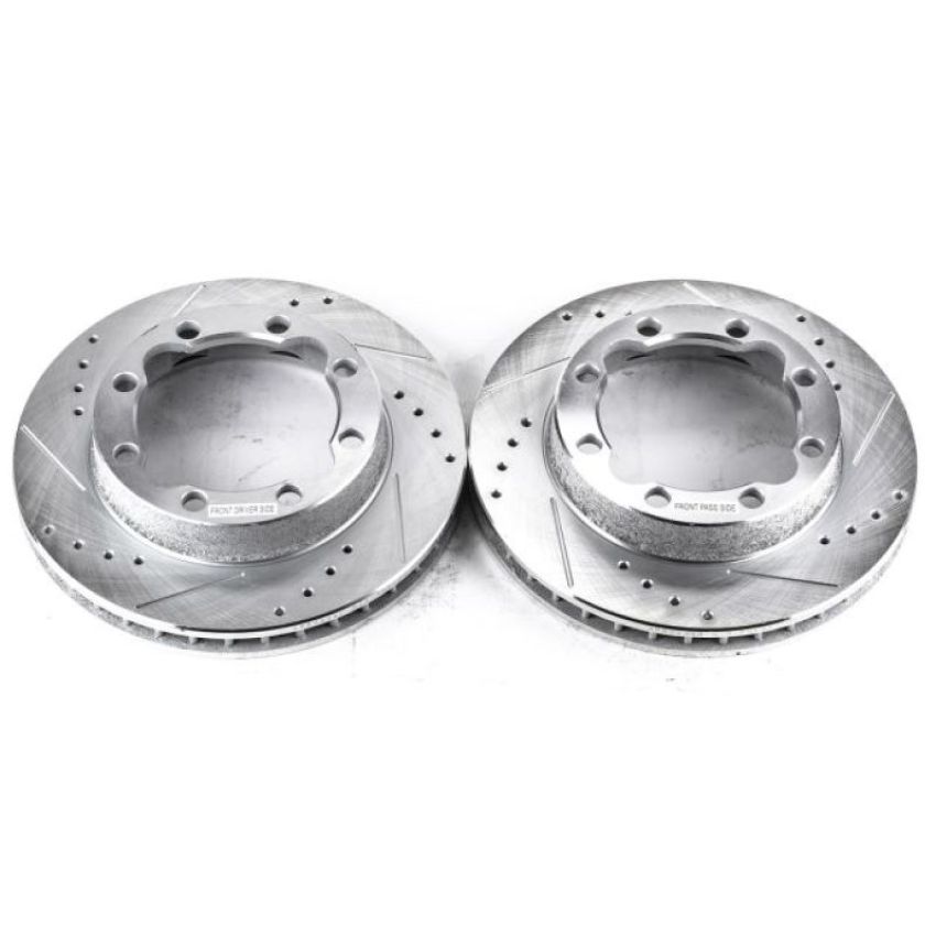 PowerStop AR8242XPR PowerStop Evolution Performance Drilled, Slotted & Plated Brake Rotor Pair