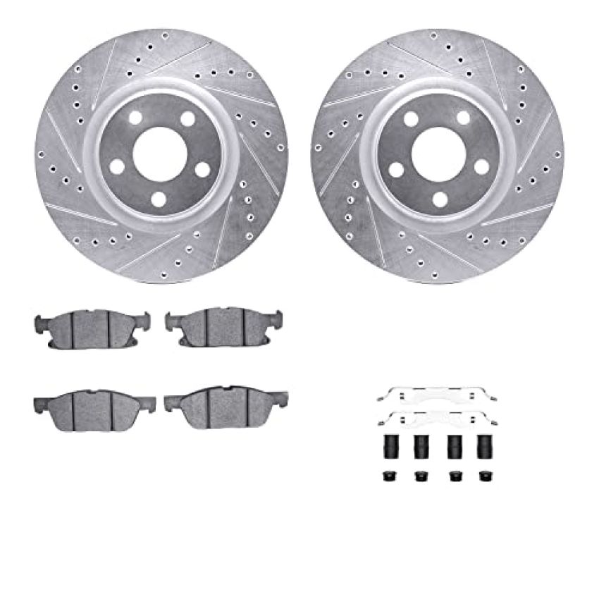 Dynamic Friction 7512-54233 Rotor Kit