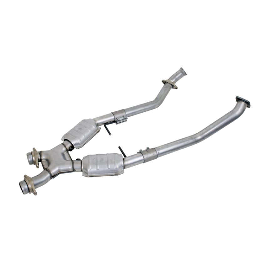 BBK Performance Parts 1666 1996-1998 MUSTANG GT 2.5 FULL X PIPE W/CONVERTERS