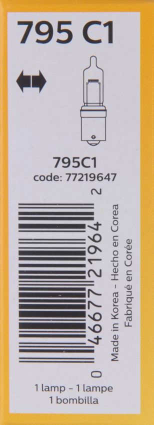 Philips 795C1 Philips Standard Headlight 795