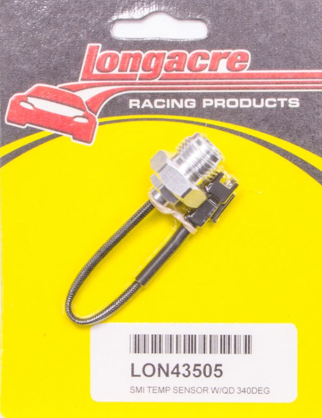 LONGACRE LON52-43505 Temp Sensor 340deg w/ QD Lead & Manifold Fitt