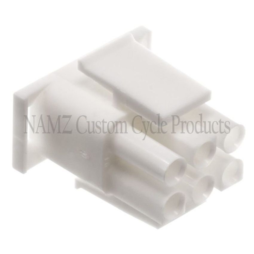 NAMZ NA-350715-1 AMP Mate-N-Lock 6-Position Female Wire Plug Connector w/Wire & Interface Seals