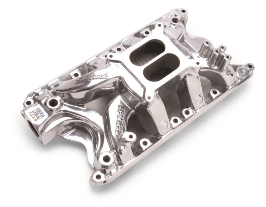 Edelbrock 75811 Polished Ford 351 RPM Air Gap Manifold