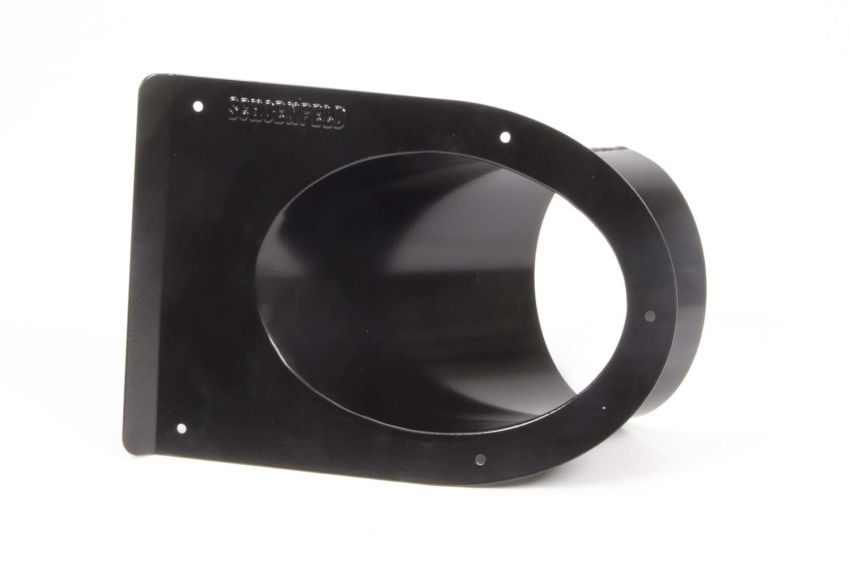 SCHOENFELD SCH500TSB-45 Tail Pipe Saver 5in Black 45 Degree