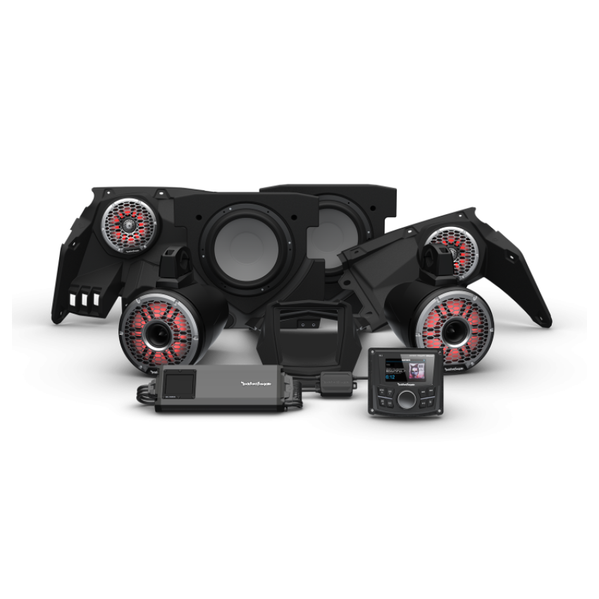 Rockford Fosgate UTV X317-STG6 Rockford Fosgate 17+ Can-Am X3 Stage-6 Audio System (Gen-3)