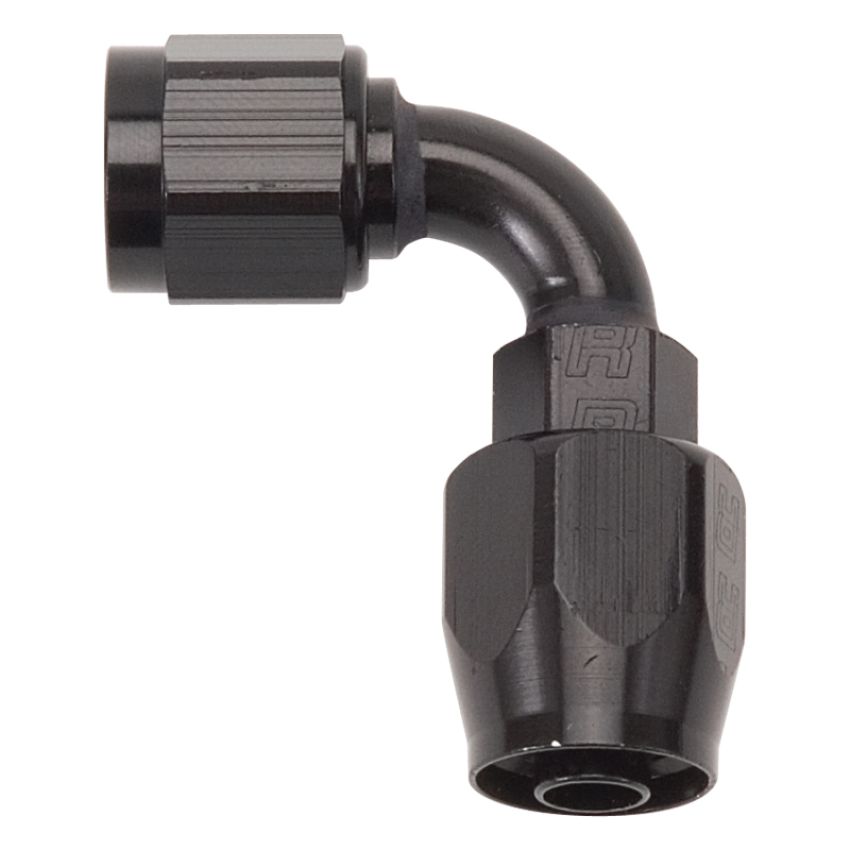 RUSSELL RUS610185 #10 90 Deg Hose End Black