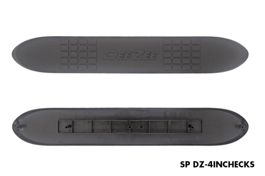 Dee Zee DZ4INCHECKS Deezee Universal Service Parts Step Pads 4In Checkered w/ DZ Logo