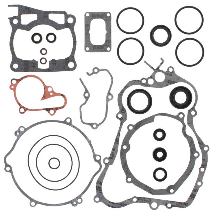 Vertex Pistons 811637 Vertex Gaskets 98-00 Yamaha YZ125 Complete Gasket Kit w/ Oil Seals