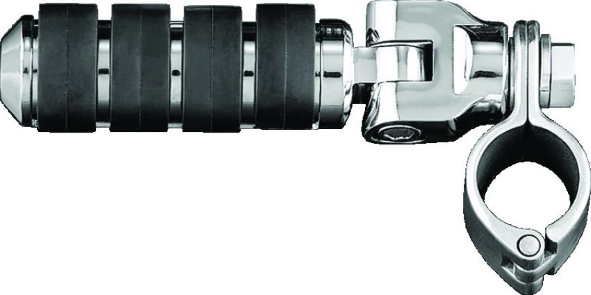Kuryakyn 8032 Magnum Quick Clamp 1-1/4inch With Small ISO Peg (Pair)