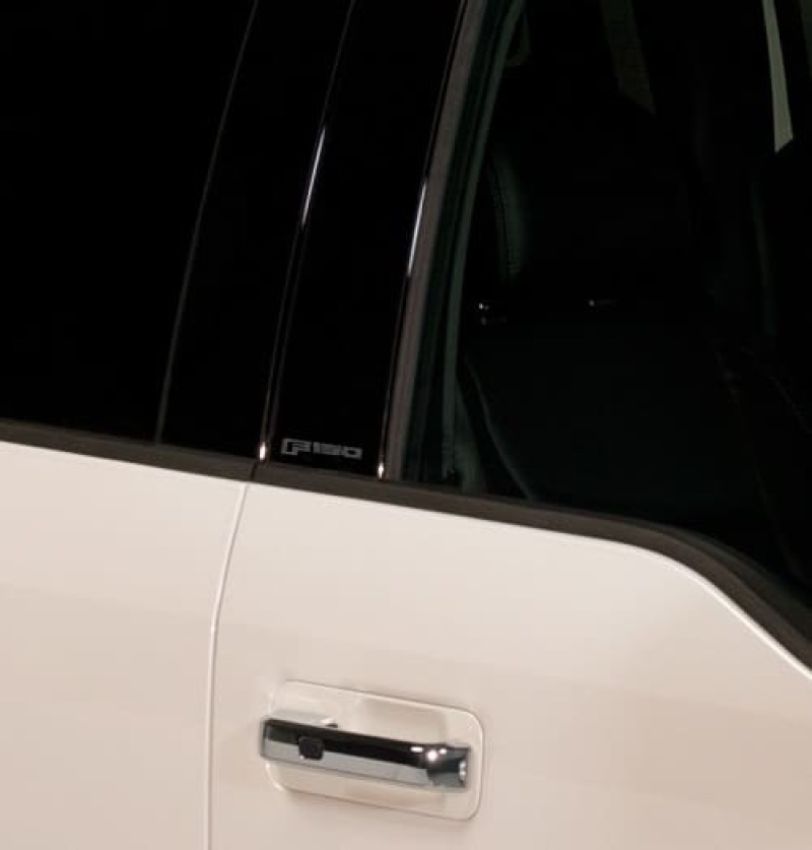 Putco 402678BPFD 15-20 Ford F-150 SuperCrew / SuperCab - w/Keypad Black Platinum Pillar Posts Classic