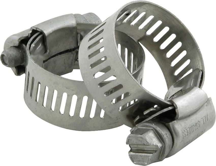 ALLSTAR PERFORMANCE ALL18332 Hose Clamps 1in OD 2pk No.10