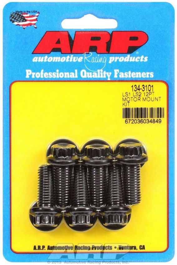 ARP ARP134-3101 Motor Mount Bolt Kit 12pt. LS1/LS2