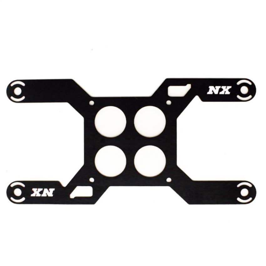 Nitrous Express 15729D CARB PLATE SOLENOID BRACKET FOR Dominator (4 solenoid)