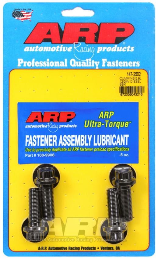 ARP ARP147-2502 Balancer Bolt Kit Dodge Cummins 5.9L 12V/24V