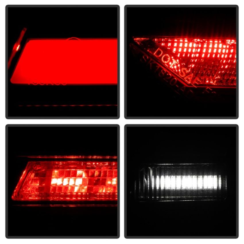 SPYDER 5089045 LED Tail Lights - Greeting Light Animation - Sequential LED Turn Signal Lights