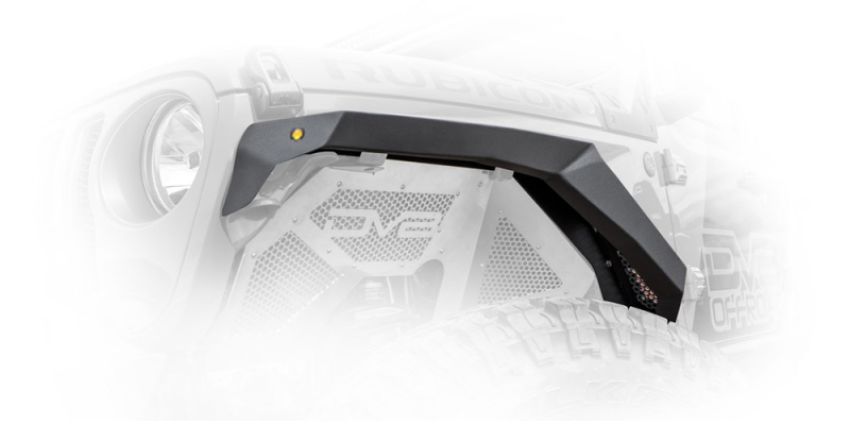 DV8 Offroad FDGL-02 2019+ Jeep Gladiator Armor Fenders