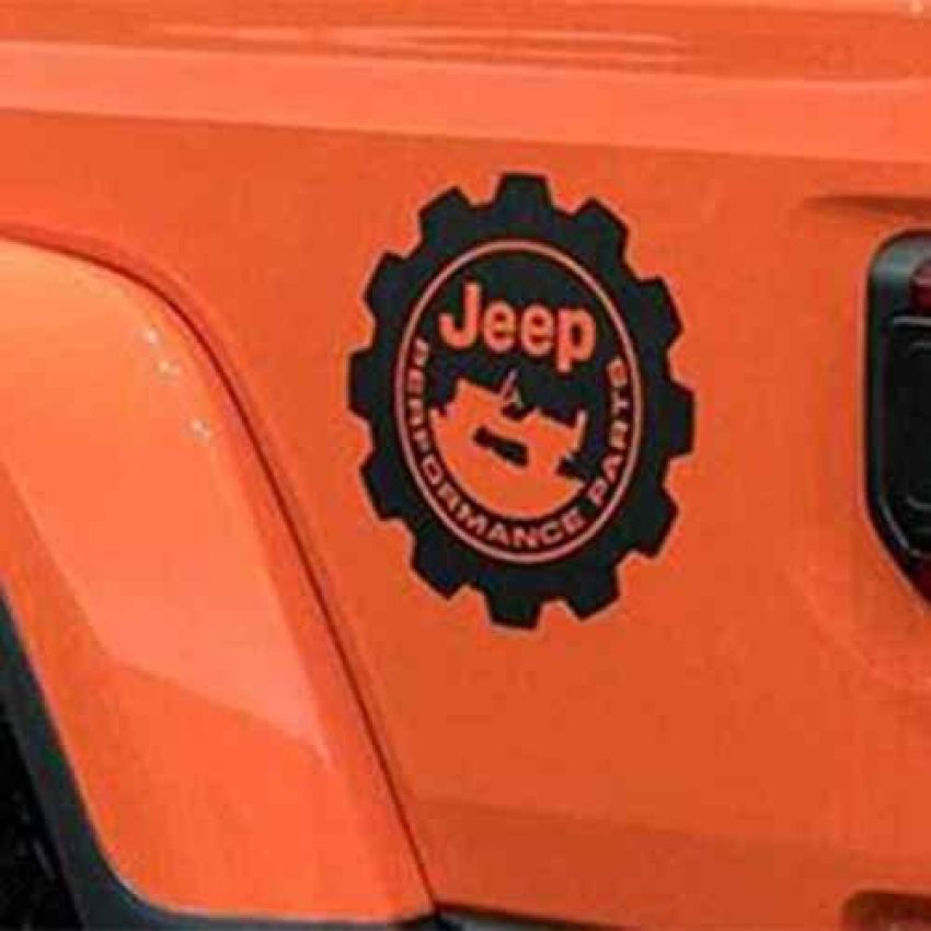 Mopar 82216343AA Jeep Performance Decal Jeep Performance Decal, 11