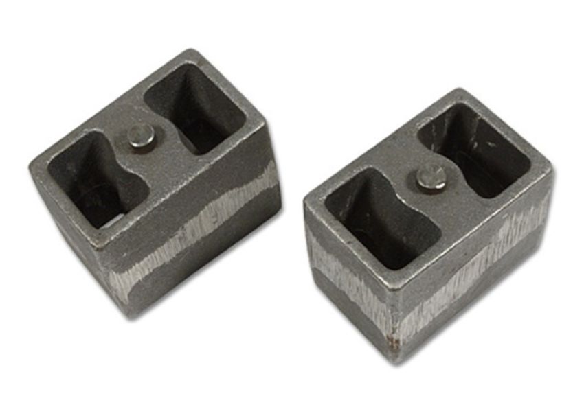 Tuff Country 79043 4in Cast Iron Lift Blocks (3in Wide/ Tapered) Pair