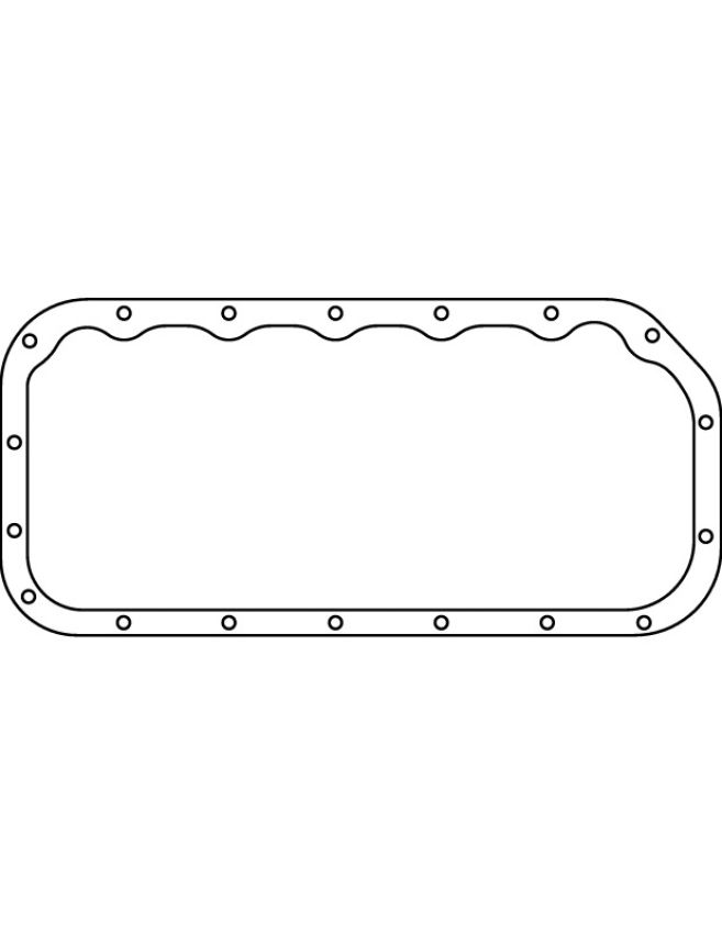 Cometic Gasket C4834 Cometic Toyota 2RZ-FE/3RZ-FE Oil Pan Gasket - 1997-2004