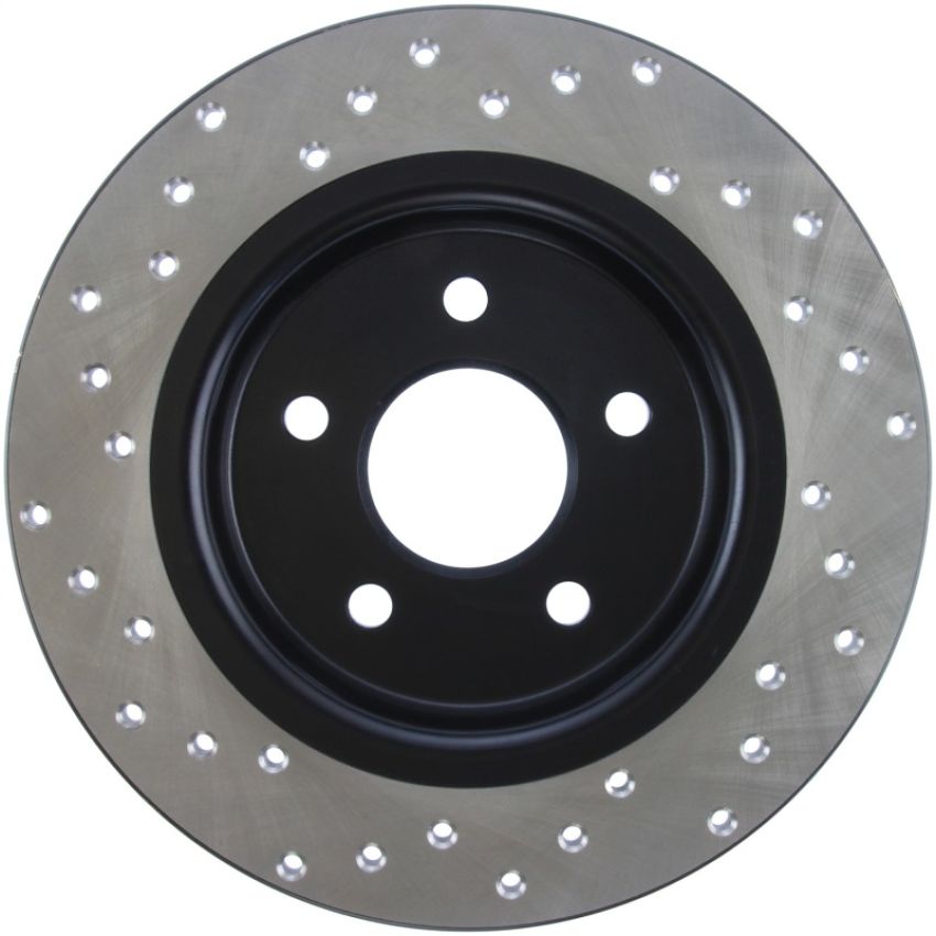 Stoptech 128.39039L Drilled Sport Brake Rotor