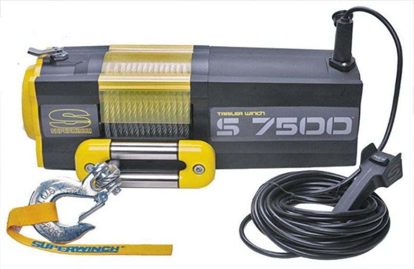 Superwinch 1475200 7500 LBS 12V DC 5/16in x 54ft Steel Rope S7500 Winch