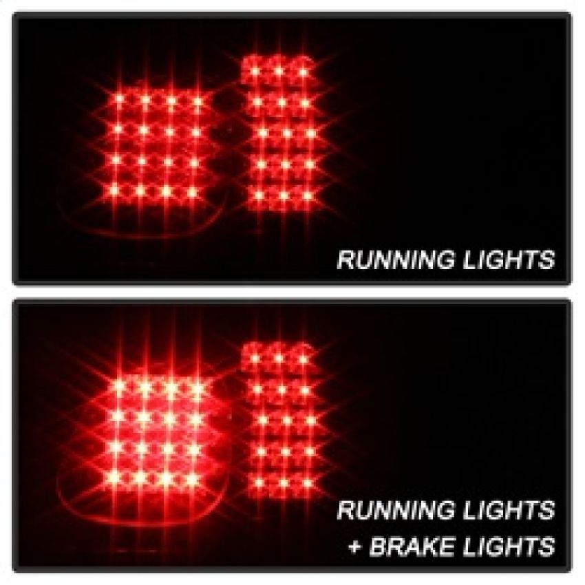 SPYDER 5084415 LED Tail Lights - Black