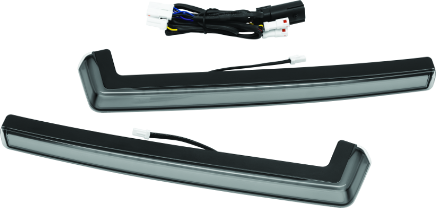 Kuryakyn 2944 Tracer Tour Pak Side Lights Smoke Lens