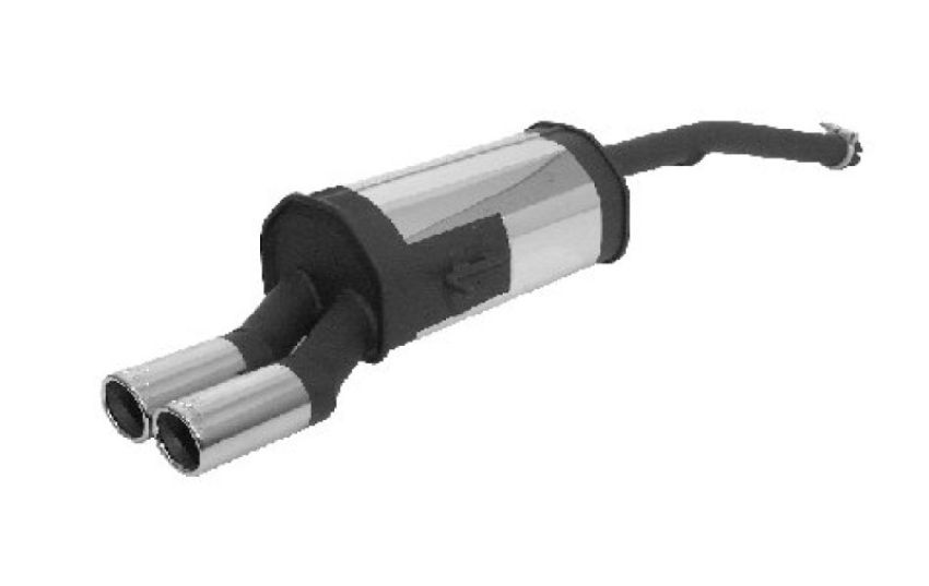 Remus 202602 0532 2002 Ford Fusion 1.4L TDI Axle Back Exhaust