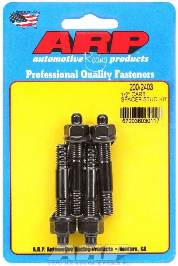 ARP ARP200-2403 Carburetor Stud Kit 5/16 x 2.225 OAL