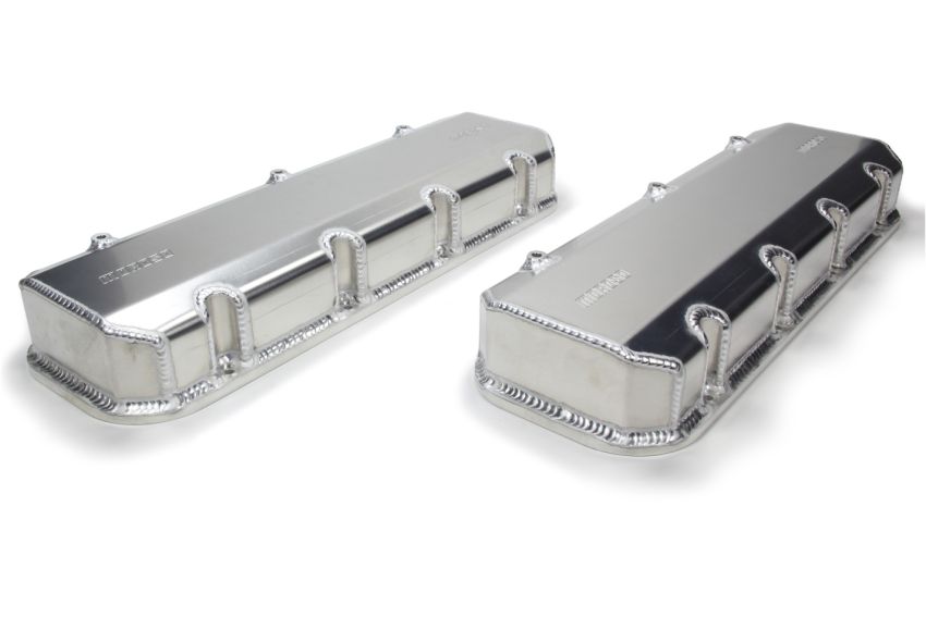 MOROSO MOR68483 Fab. Alm Valve Covers BBC Brodix SR20/Dart Pro