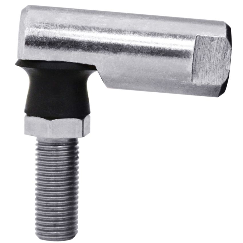 QA1 BJGL3 Grommet Ball Joint - 10-32 UNF Left Hand - Protective Coated Carbon Steel